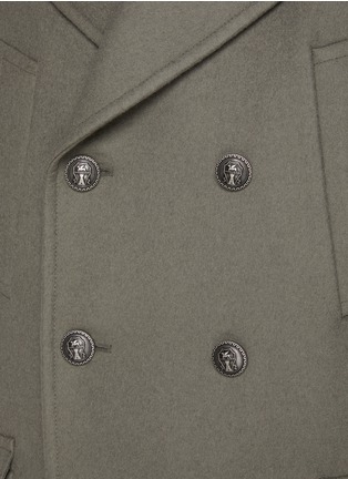  - BRUNELLO CUCINELLI - Double Breasted Wool Overcoat