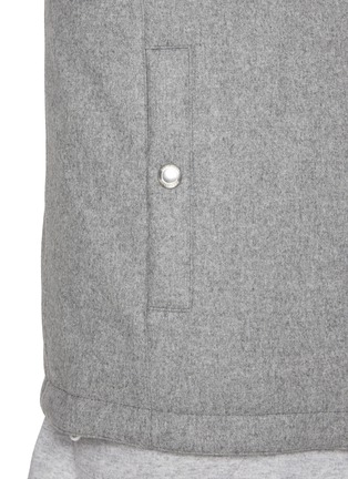  - BRUNELLO CUCINELLI - Stand Collar Padded Wool Vest