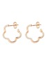 Main View - Click To Enlarge - BEA BONGIASCA - B Mini Enamel 9K Gold Earrings