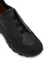 Detail View - Click To Enlarge - ERMENEGILDO ZEGNA - Triple Stitch Leather Men's Sneakers