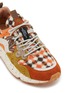 Detail View - Click To Enlarge - FLOWER MOUNTAIN - Yamano 3 Uni Suede Textile Women's Sneakers