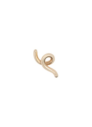 Main View - Click To Enlarge - BEA BONGIASCA - Mini Loop 9K Gold Single Earring