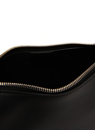 Detail View - Click To Enlarge - THE ROW - ‘HALF MOON’ NAPPA LEATHER BAG