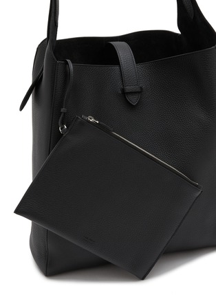 Detail View - Click To Enlarge - THE ROW - Blake Hobo Leather Shoulder Bag