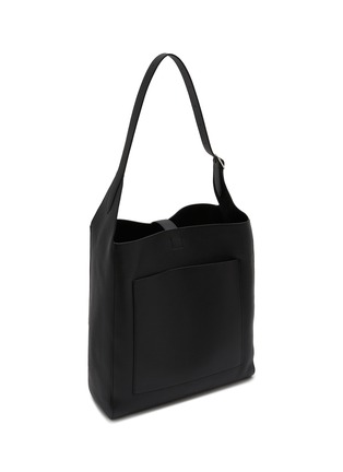 Figure View - Click To Enlarge - THE ROW - Blake Hobo Leather Shoulder Bag