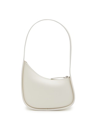 Main View - Click To Enlarge - THE ROW - Half Moon Leather Shoulder Bag