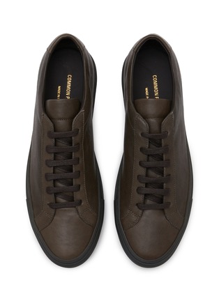 Detail View - Click To Enlarge - COMMON PROJECTS - Achilles Low Top Leather Men's Sneakers