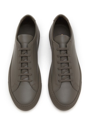 Detail View - Click To Enlarge - COMMON PROJECTS - Original Achilles Low Top Leather Men's Sneakers