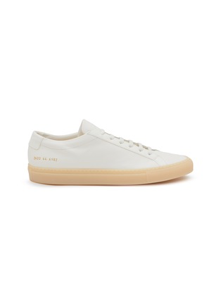 Main View - Click To Enlarge - COMMON PROJECTS - Achilles Low Top Leather Men's Sneakers