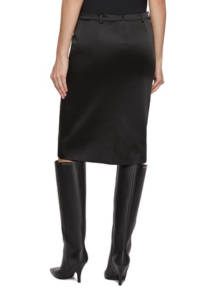 Back View - Click To Enlarge - BALENCIAGA - Stretch Pencil Skirt