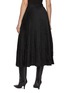 Back View - Click To Enlarge - BALENCIAGA - Pleated Wool Midi Skirt