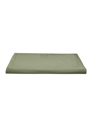 Main View - Click To Enlarge - NAKEDLAB - Bamboo Twin Size Duvet Cover — Khaki Green