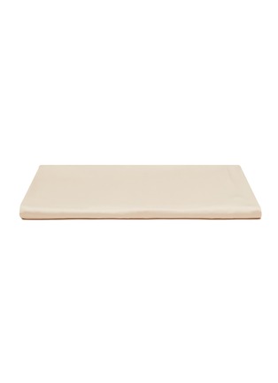 Main View - Click To Enlarge - NAKEDLAB - Bamboo King Size Flat Sheet — Salmon