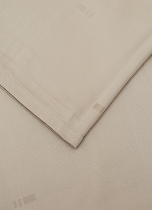 Detail View - Click To Enlarge - NAKEDLAB - Modal Super King Size Plain Bottom Flat Sheet — Byron Sand