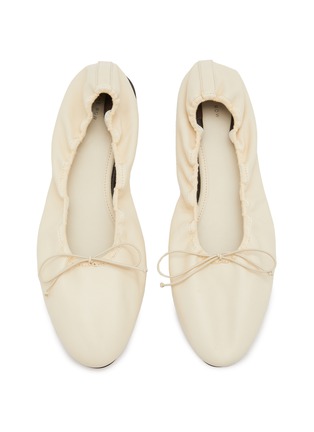 Figure View - Click To Enlarge - THE ROW - Awar Leather Ballerina Flats