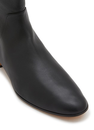 Detail View - Click To Enlarge - THE ROW - Hereditas 25 Leather Ankle Boots