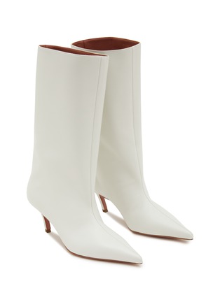 Detail View - Click To Enlarge - AMINA MUADDI - Frona 60 Leather Tall Boots