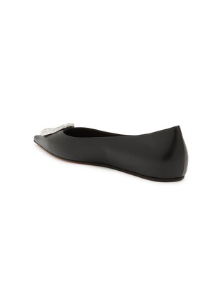  - AMINA MUADDI - Camelia Skimmer Leather Flats