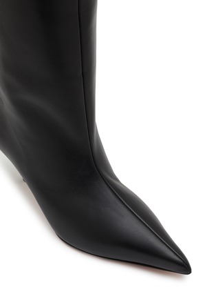 Detail View - Click To Enlarge - AMINA MUADDI - Fiona 60 Leather Tall Boots