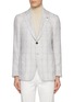 Main View - Click To Enlarge - ISAIA - Single Breasted Cashmere Silk Blazer