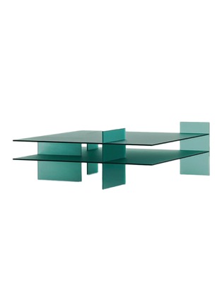 Main View - Click To Enlarge - GLAS ITALIA - Kazimir Coffee Table — Green