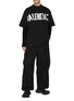 Figure View - Click To Enlarge - BALENCIAGA - Tape Logo Cotton T-Shirt