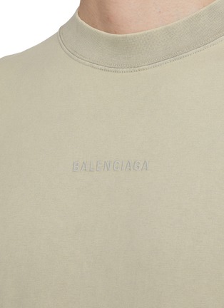  - BALENCIAGA - Balenciaga Logo Cotton T-Shirt