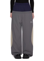 BALENCIAGA | Double Contrast Waistband Track Pants | Men