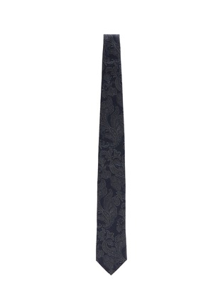 Figure View - Click To Enlarge - BRUNELLO CUCINELLI - Paisley Silk Tie