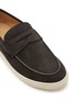 Detail View - Click To Enlarge - BRUNELLO CUCINELLI - Beefroll Suede Penny Loafers