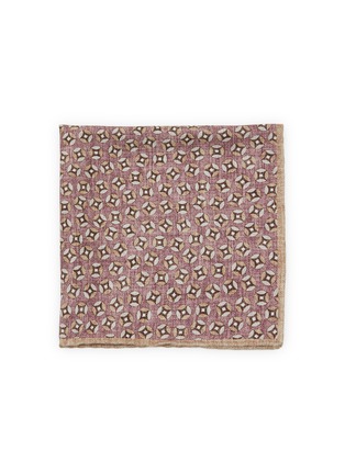 Main View - Click To Enlarge - BRUNELLO CUCINELLI - Paisley Silk Pocket Square