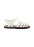 Main View - Click To Enlarge - ANCIENT GREEK SANDALS - Homeria Jelly Fisherman Leather Sandals