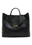 Main View - Click To Enlarge - BOTTEGA VENETA - Large Andiamo Leather Bag