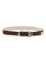 Main View - Click To Enlarge - DÉHANCHE - Hollyhock Polished Suede Belt