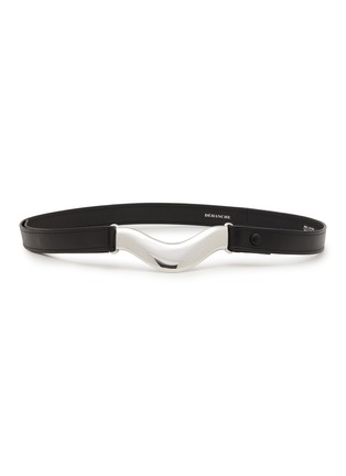 Main View - Click To Enlarge - DÉHANCHE - Brancusi Supple Wrap Leather Belt