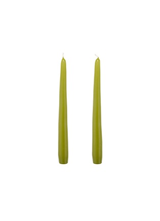 Detail View - Click To Enlarge - SUMMERILL & BISHOP - Tapered Candle Set of 2 — Green Branded Packaging