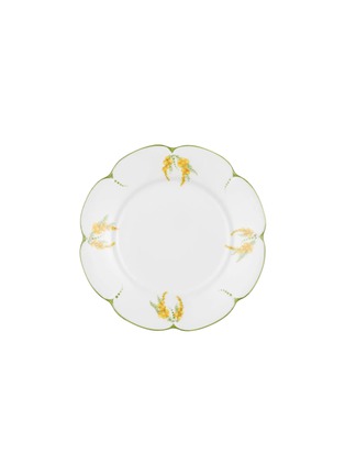 Main View - Click To Enlarge - SUMMERILL & BISHOP - Mimosa Hand-Painted Porcelain Dinner Plate