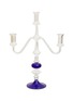 Main View - Click To Enlarge - SUMMERILL & BISHOP - Three Candles Candelabra — Blue