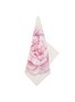 Main View - Click To Enlarge - SUMMERILL & BISHOP - Painted Peony Round Linen Napkin — Pink