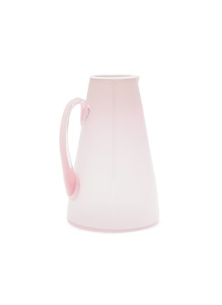  - SUMMERILL & BISHOP - Bumba Glass Inverted Jug 3L — Rose Pink