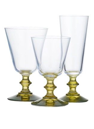 Detail View - Click To Enlarge - SUMMERILL & BISHOP - Hand Finished Calice White Wine Glass