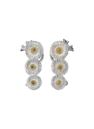 Main View - Click To Enlarge - BUCCELLATI - Blossoms Silver Vermeil Drop Earrings