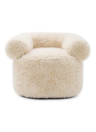 Detail View - Click To Enlarge - ELLISON STUDIOS - Huggy Swivel Armchair — Paddington Cashew