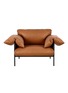 Detail View - Click To Enlarge - ELLISON STUDIOS - Alva Leather Armchair — Gibson Tan