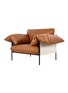 Main View - Click To Enlarge - ELLISON STUDIOS - Alva Leather Armchair — Gibson Tan