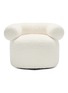 Detail View - Click To Enlarge - ELLISON STUDIOS - Huggy Swivel Armchair — Montauk Off-White