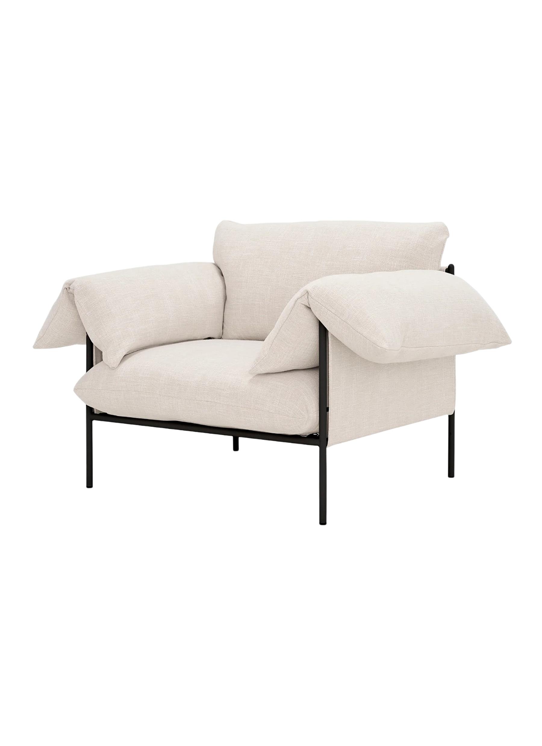 ELLISON STUDIOS Alva Armchair Byron Oyster Lane Crawford