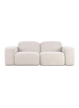 Main View - Click To Enlarge - ELLISON STUDIOS - Muse 2 Seater Sofa — Byron Oyster