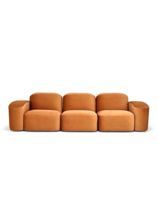 Main View - Click To Enlarge - ELLISON STUDIOS - Muse 3 Seater Sofa — Malibu Caramel