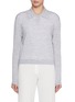 Main View - Click To Enlarge - LESET - James Knit Wool Polo Shirt